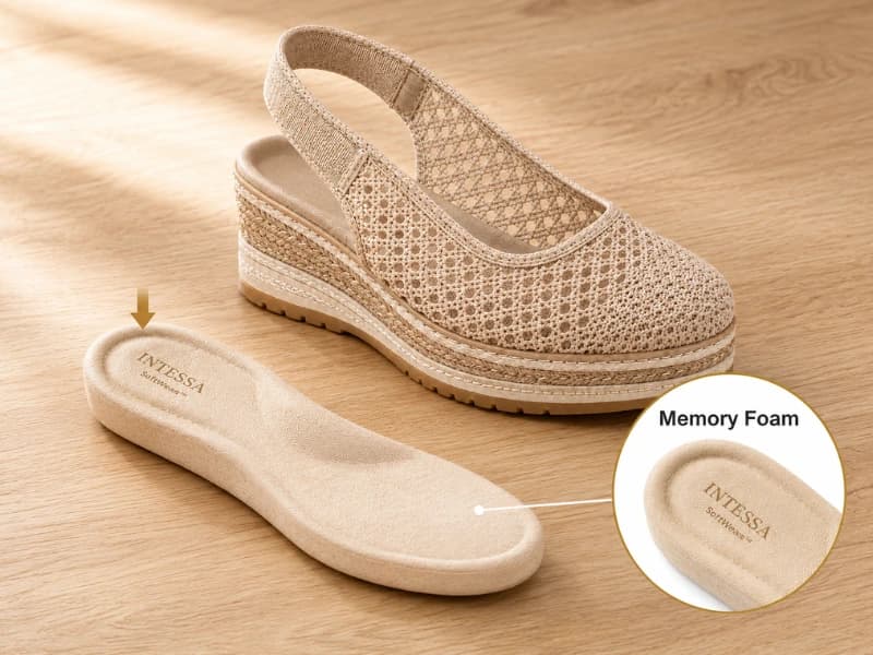 Soletta in memory foam Intessa