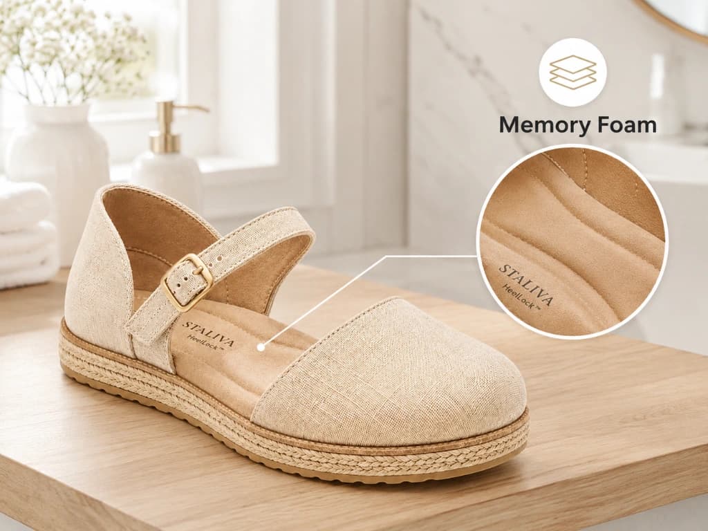 Soletta in memory foam Staliva