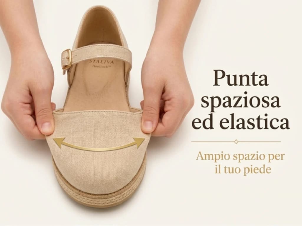 Punta elastica e spaziosa Staliva